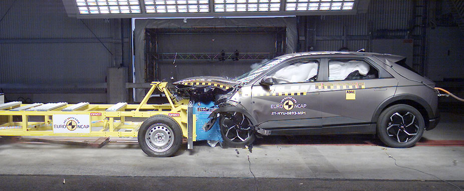Hyundai Ioniq 5 im Euro NCAP Crashtest
