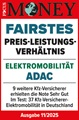 ADAC Autoversicherung ausgezeichnet von Focus Money für das fairste Preis-Leistungs-Verhältnis Elektromobilität 2025