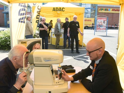 Sehtest ADAC Mobilitätstage
