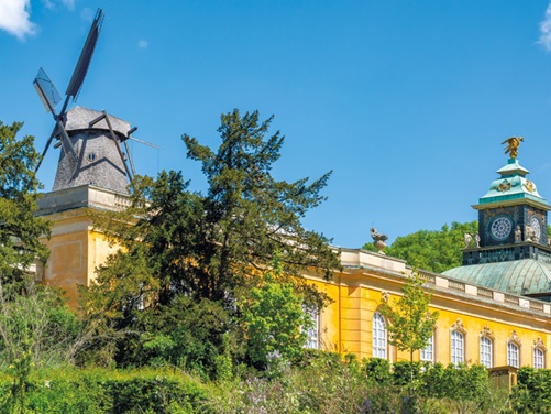 Neue Kammern neben dem Schloss Sanssouci