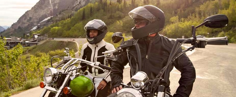 Motorradfahrer auf ihren Bikes
