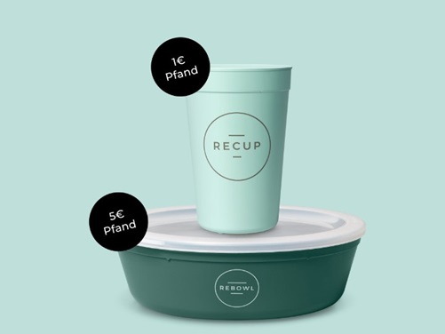 Recup Bowl und Becher
