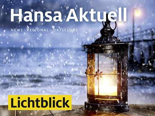 Titelseite Hansa aktuell Ausgabe 4 Dezember 2020