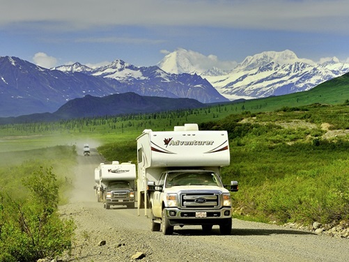 Camper unterwegs in Yukon, Alaska | ADAC Hansa e.V.