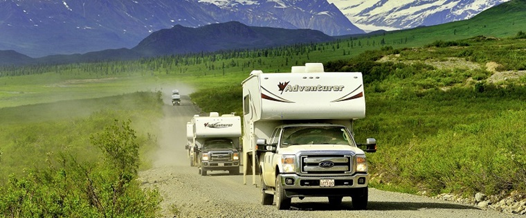 Camper unterwegs in Yukon, Alaska | ADAC Hansa e.V.
