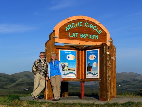 Elvira und Hans G. Pfaff in Yukon | ADAC Hansa e.V.