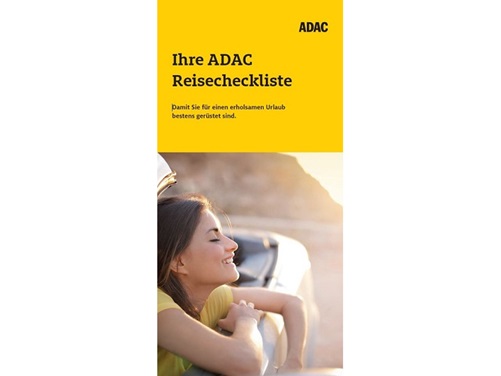 Titelseite ADAC Reisecheckliste | ADAC Hansa e.V.