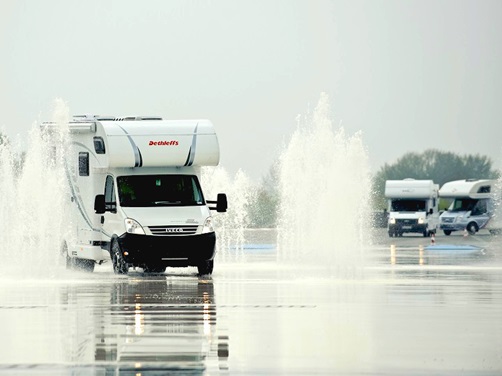 Fahrsicherheitstraining im Wohnmobil | ADAC Hansa e.V.