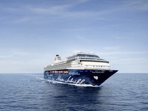 Mein Schiff Herz auf hoher See