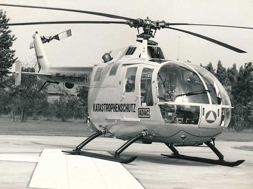 ADAC Hubschrauber Katastrophenschutz
