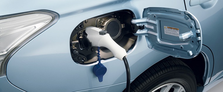E-Auto wird geladen
