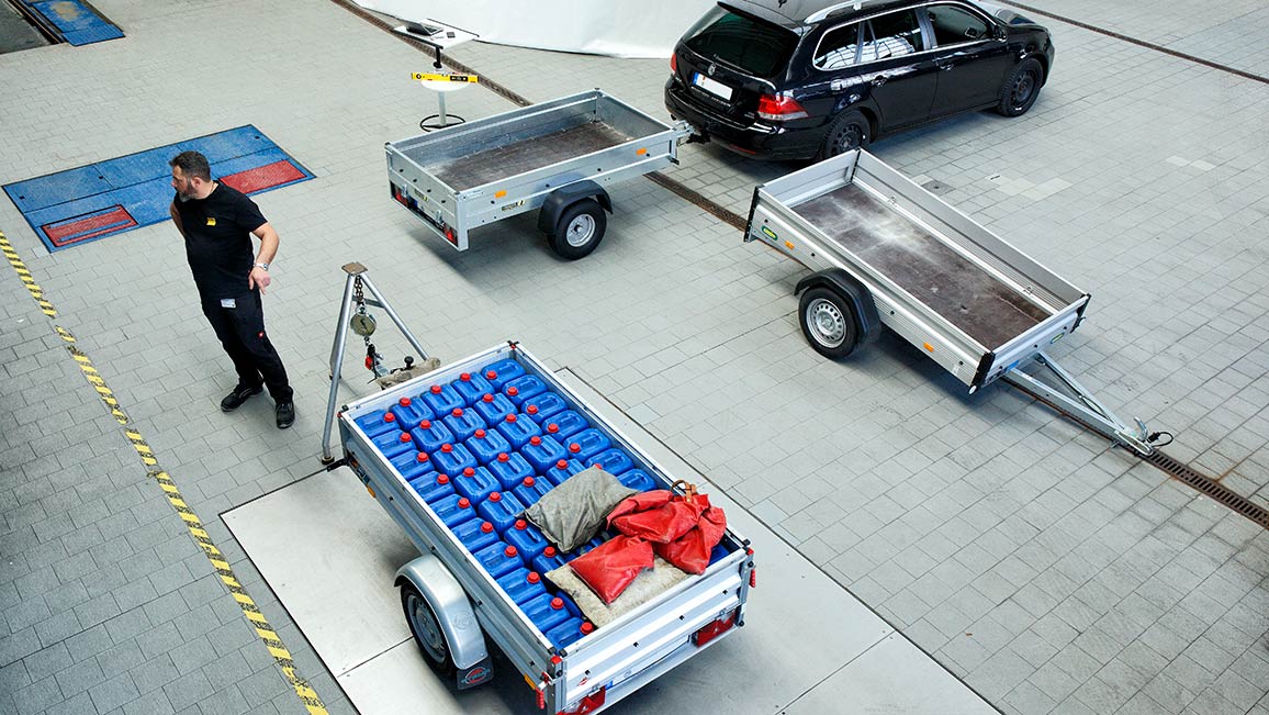 ADAC-Test Anhänger bis 750 kg