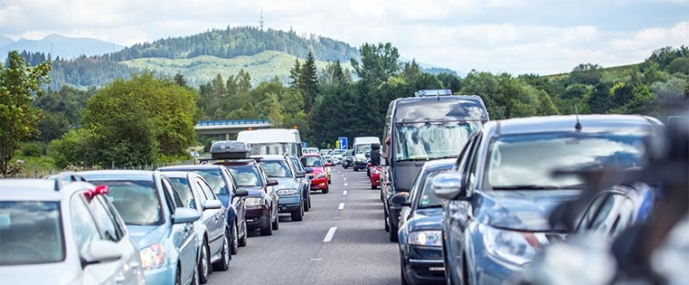 Autos im Stau