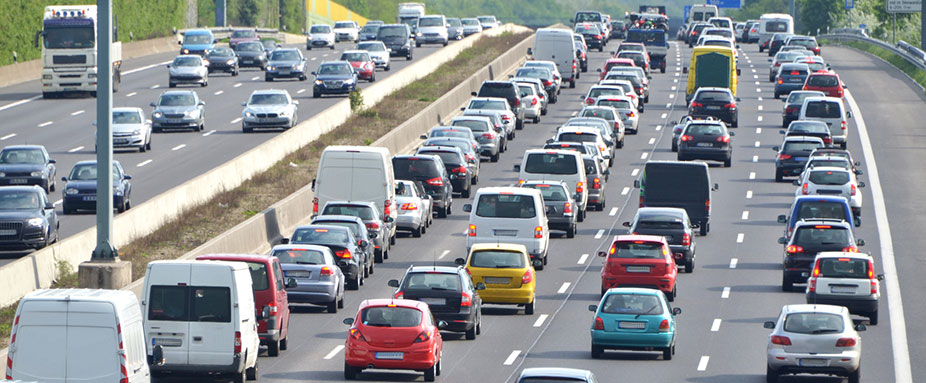 Stau, Verkehrsstau, Unfall, Autobahn,