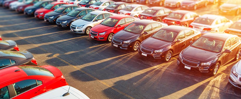 Auto Neuwagen Reihe Verkauf Kauf