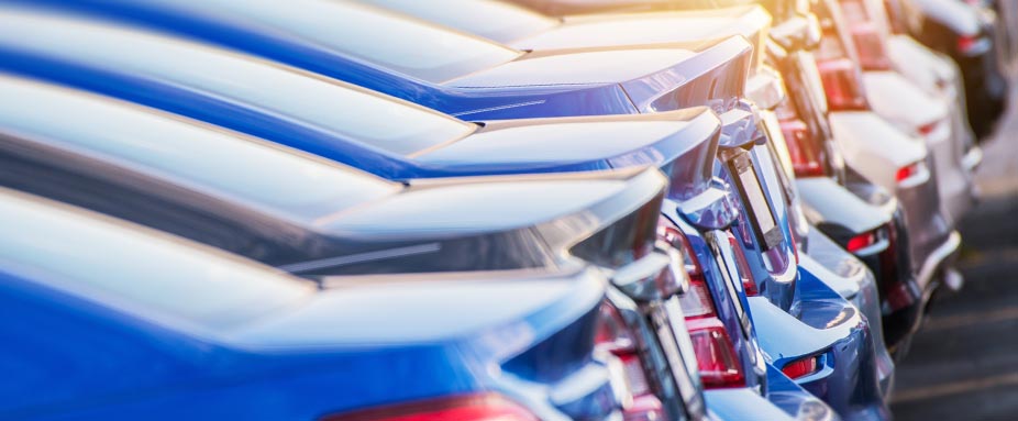 Neuwagen Verkauf Handel Reihe Händler