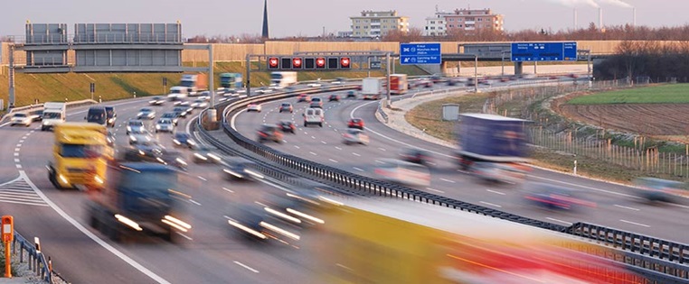 Starker Verkehr vor München