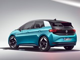 Das Heck des neuen VW Elektroauto ID3