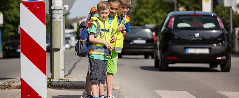 Schulweg, Kindersicherheit, ADAC, Schulwegsicherheit