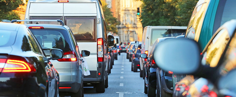 Stadtverkehr, Stau, Auto, Autos, Verkehr, Stadt