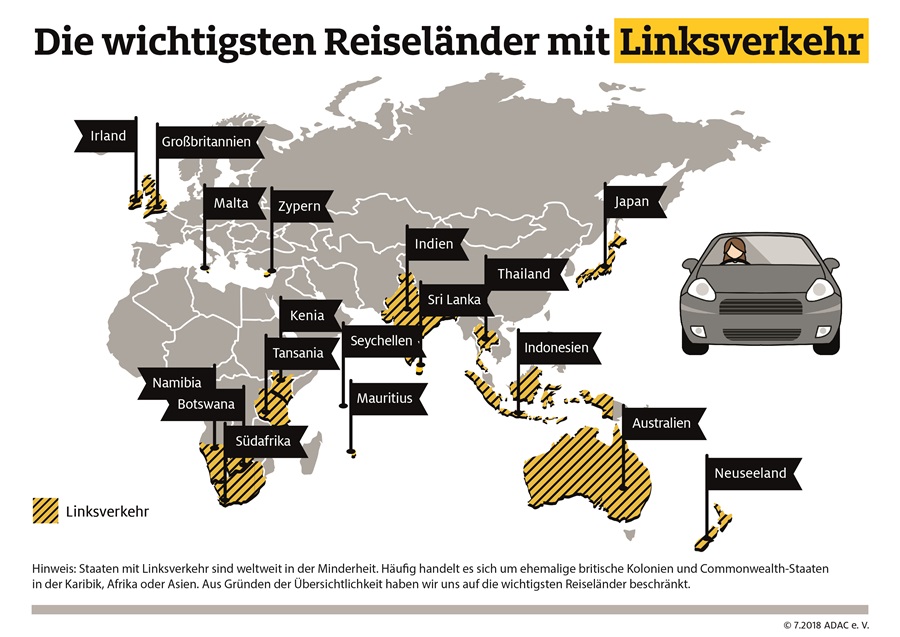 Linksverkehr - Tipps für Autofahrer | ADAC Linksverkehr - Tipps für Autofahrer | ADAC
