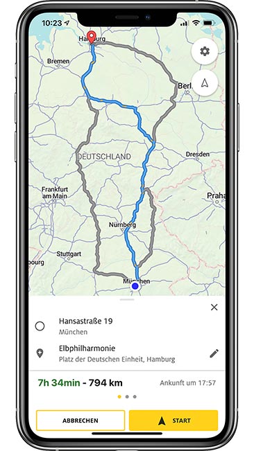 Adac Navigation Beta Test