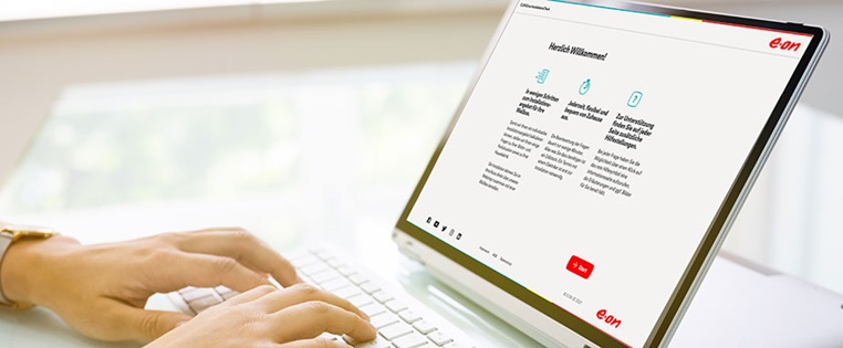 Bildschirm mit aufgerufener Website eines Installations-Checks für Wallboxen