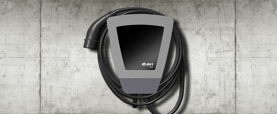 E.ON Drive PowerBox mit Ladekabel