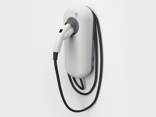 Wallbox für E-Autos an einer Wand