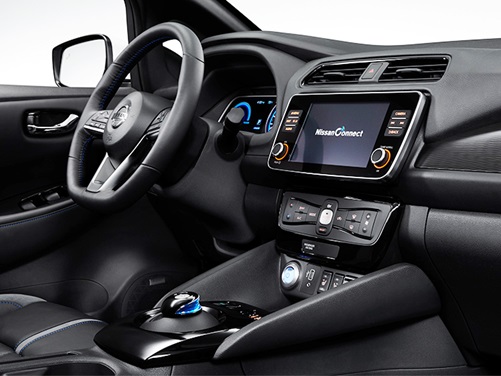Nissan LEAF E-Auto Cockpit