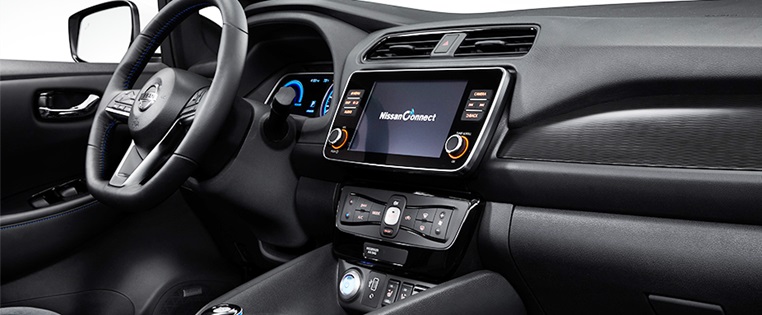 Nissan LEAF E-Auto Cockpit