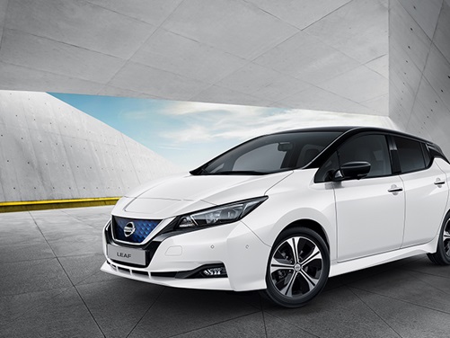 Nissan LEAF E-Auto mieten für ADAC Mitglieder