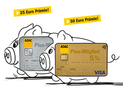 ADAC Kreditkarten: als Gold-, Silber- oder Prepaid-Kreditkarte