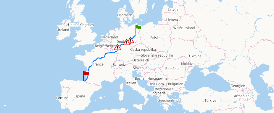 Routenplanung mit ADAC Maps