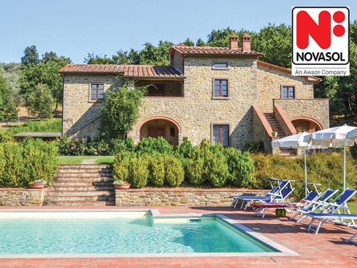 schönes Ferienhaus mit Pool von Novasol