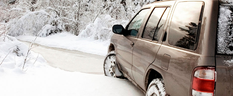 ReifenDirekt, Auto im Schnee