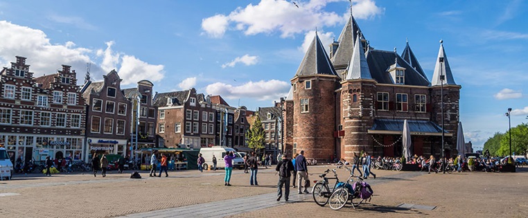 Nieuwmarkt in Amsterdam