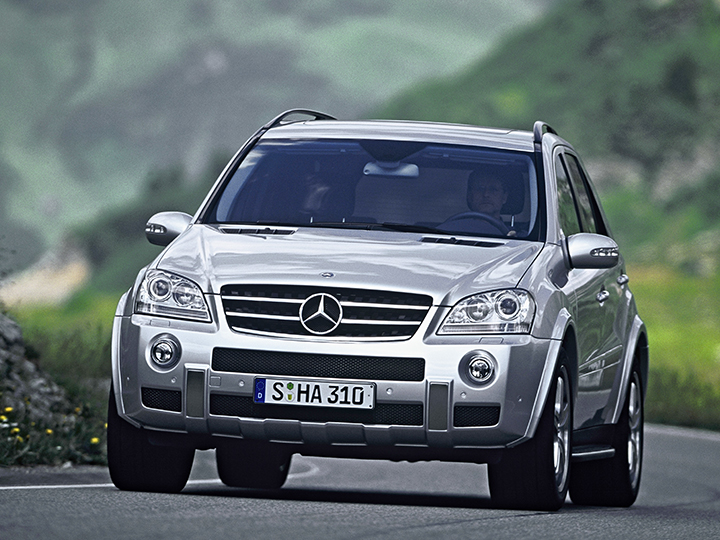 Mercedes Benz ML63 Frontansicht