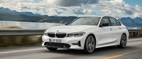 Der neue 3er BMW in Fahrt