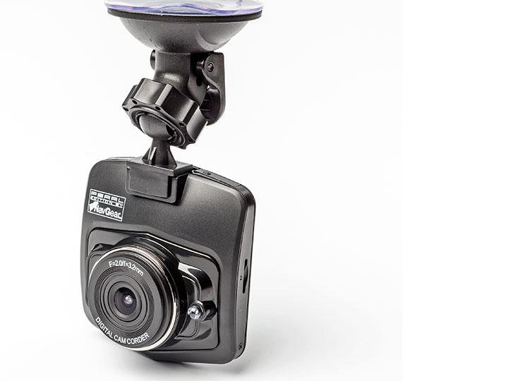 Die Abbildung einer Dashcam