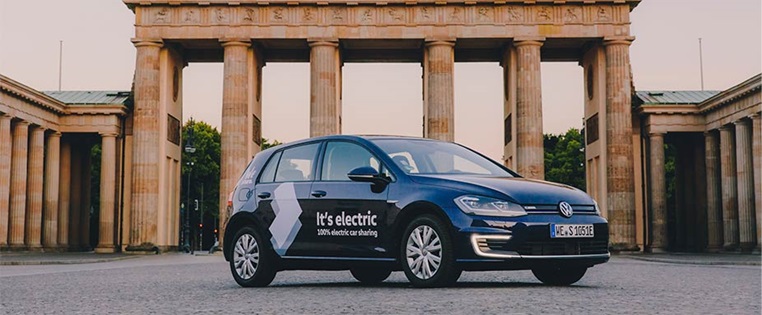 E-Car-Sharing VW E-Golf