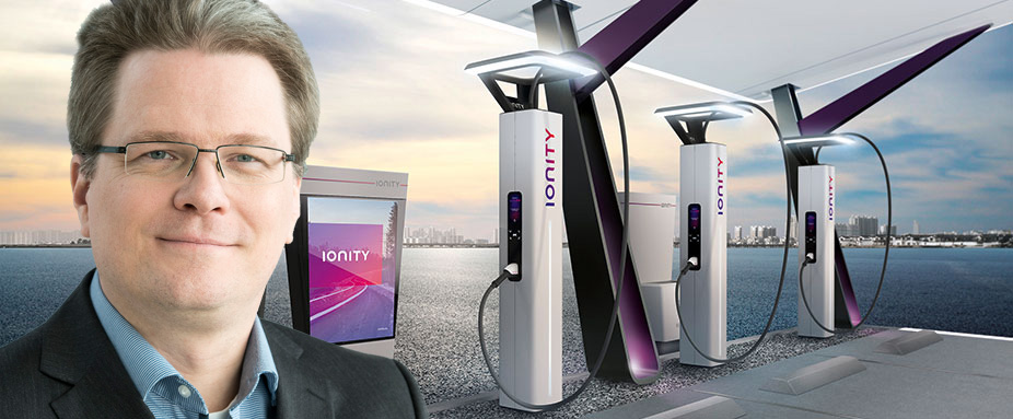 Dr. Marcus Groll von der Firma Ionity