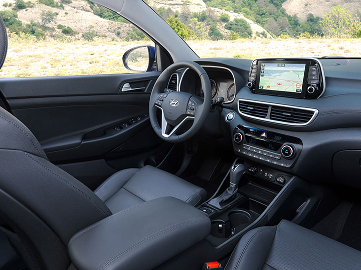 Interieur des Hyundai Tucson