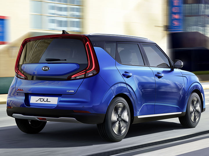 Heckansicht Kia Soul