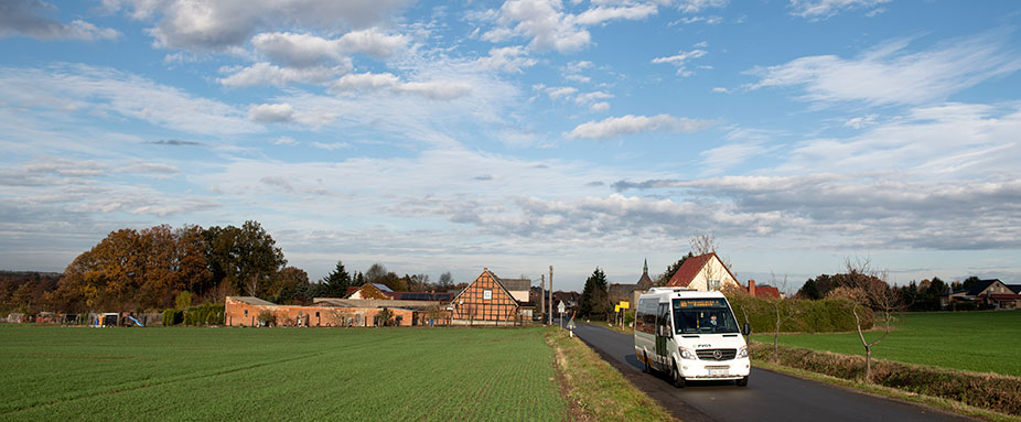 Eine dörfliche Landschaft nahe Salzwedel