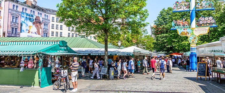 Viktualienmarkt in München