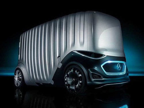 Mercedes Urbanetic mit Cargo Modul