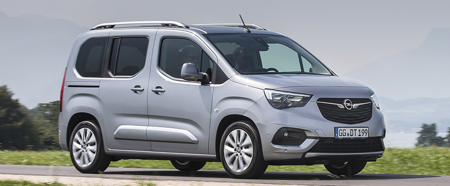 Seitenansicht Opel Combo 2018