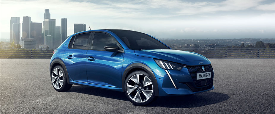 Der neue Peugeot 208 Modell 2019 in Fahrt
