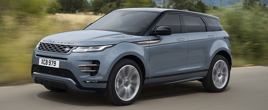 Frontansicht Range Rover Evoque